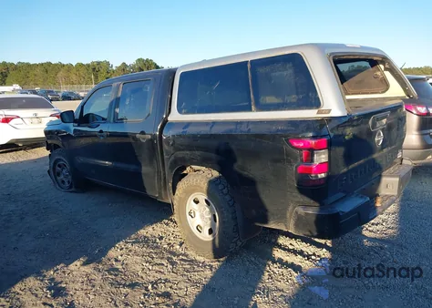 2022 Nissan Frontier S 4X2 z USA, uszkodzony, nr VIN 1N6ED1EJ2NN634743